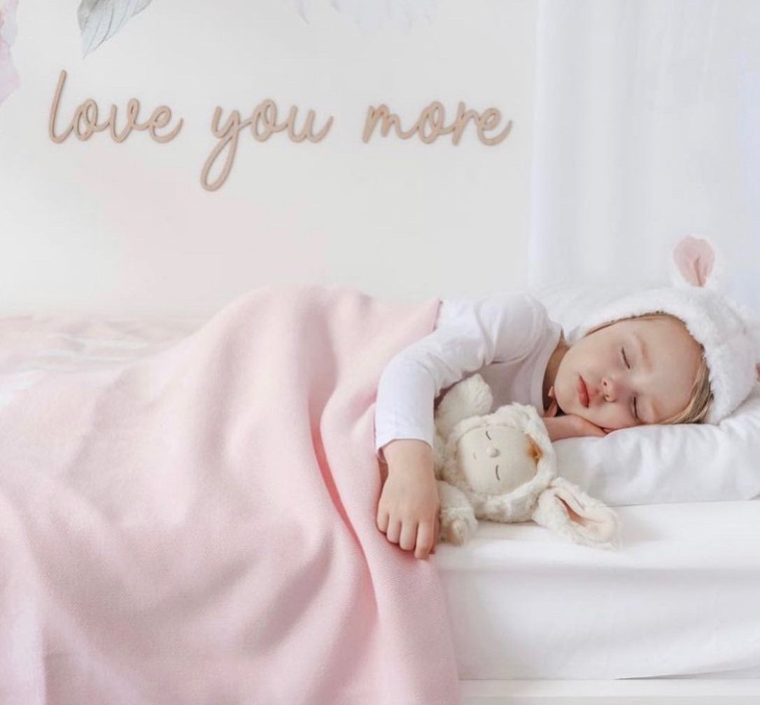 love you more wall plaque