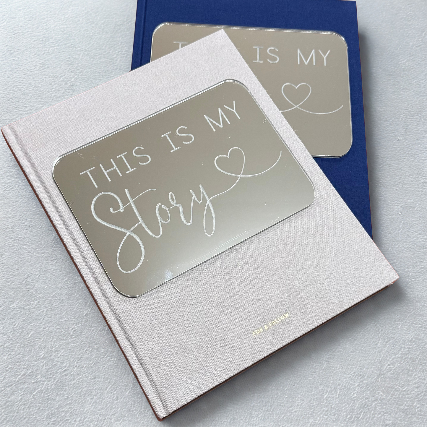 This Is My Story Memoir Journal - SILVER MIRROR