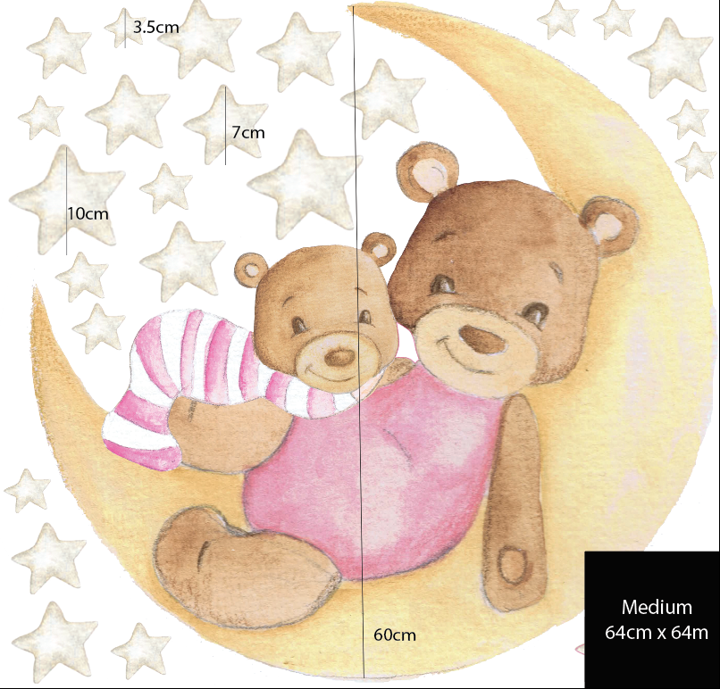 Teddy Bear's on the Moon