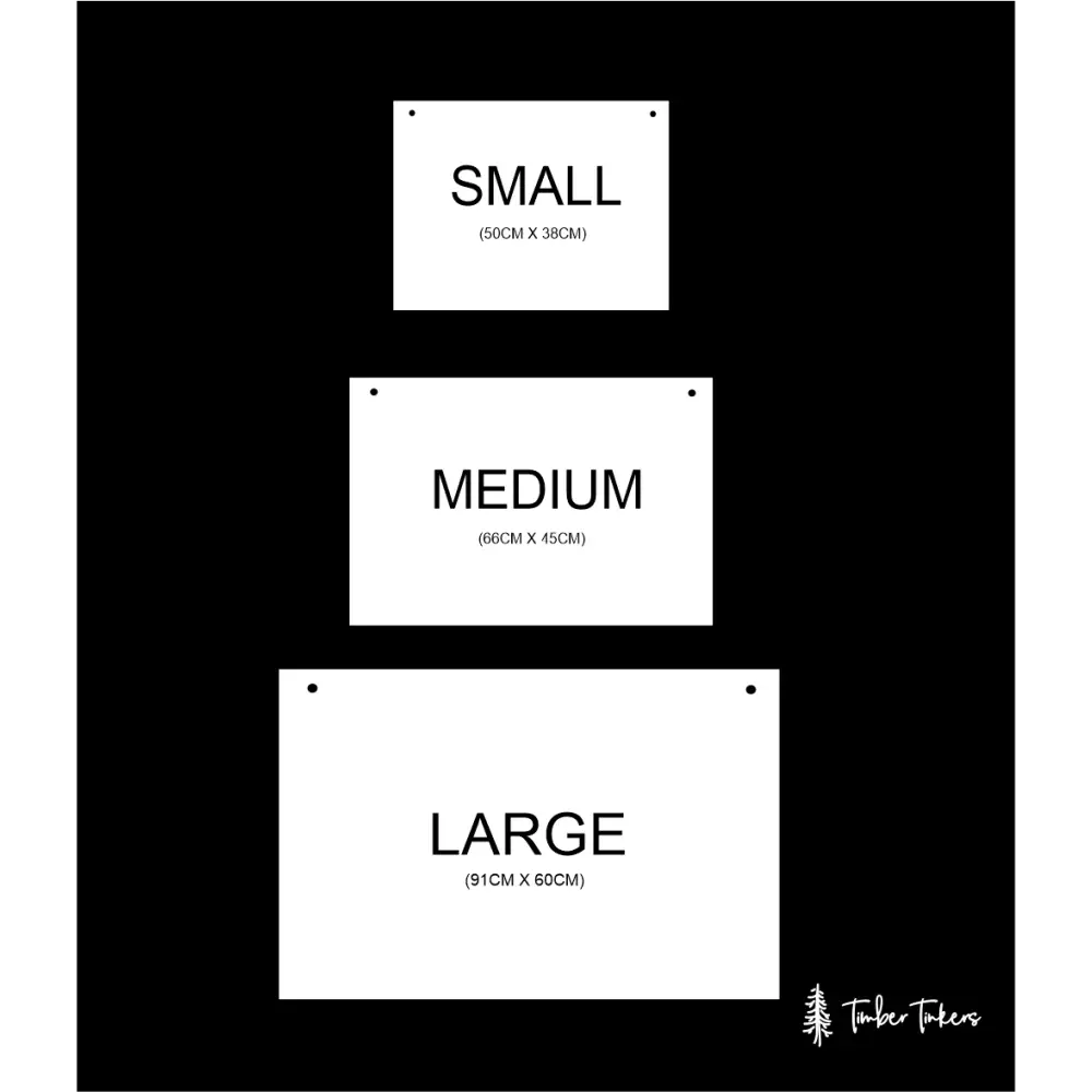 Animal Map Canvas Wall Hang - Timber Tinkers