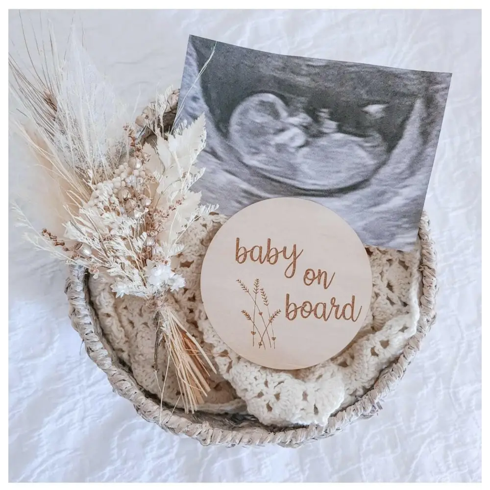 Baby on Board Botanical - Timber Tinkers