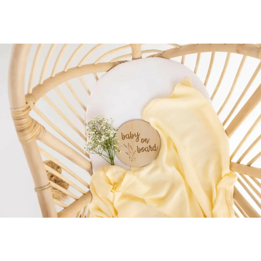 Baby on Board Botanical - Timber Tinkers