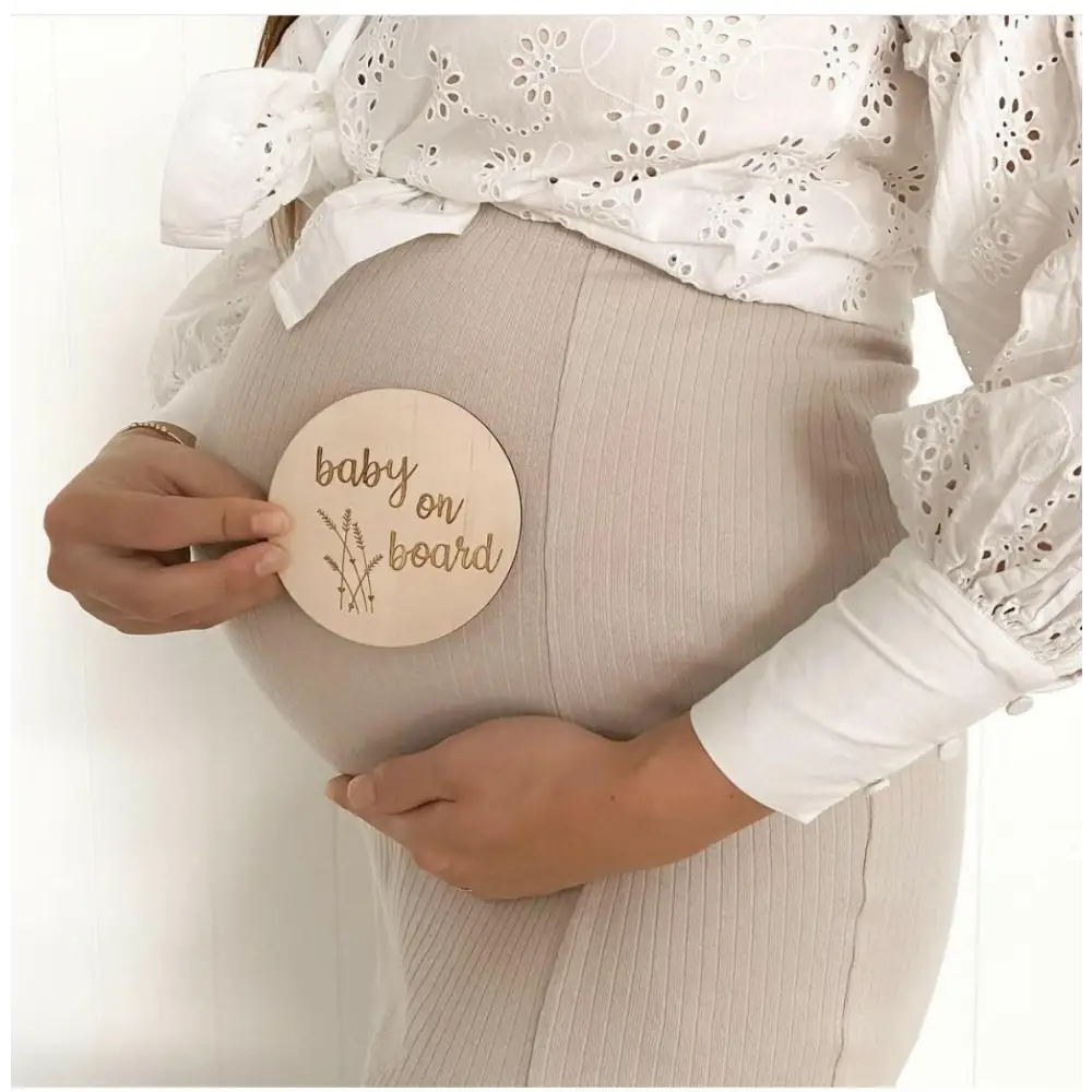 Baby on Board Botanical - Timber Tinkers