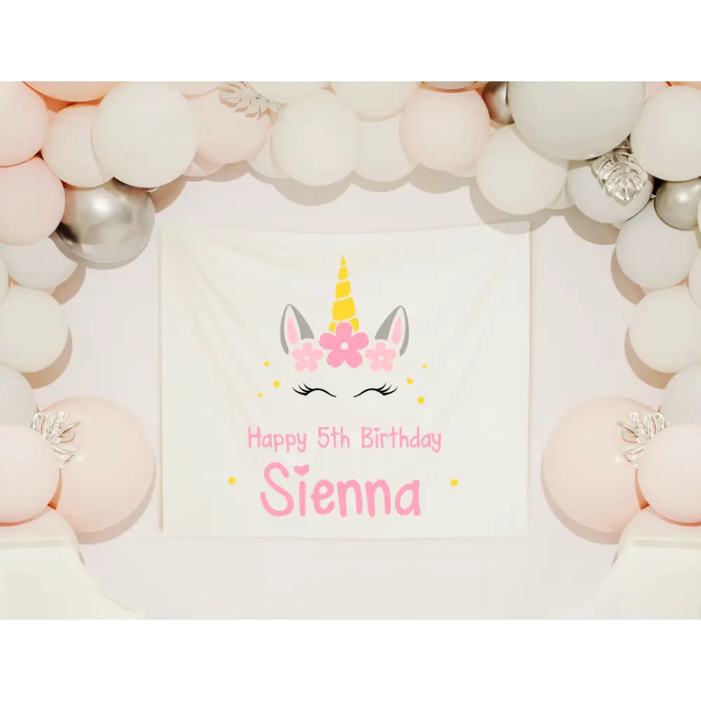 Birthday Banner - Unicorn - Timber Tinkers