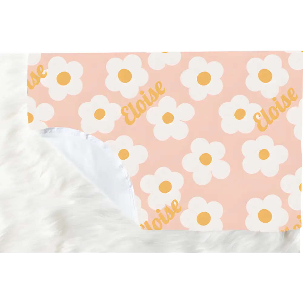 Blanket - Pink Daisy - Timber Tinkers