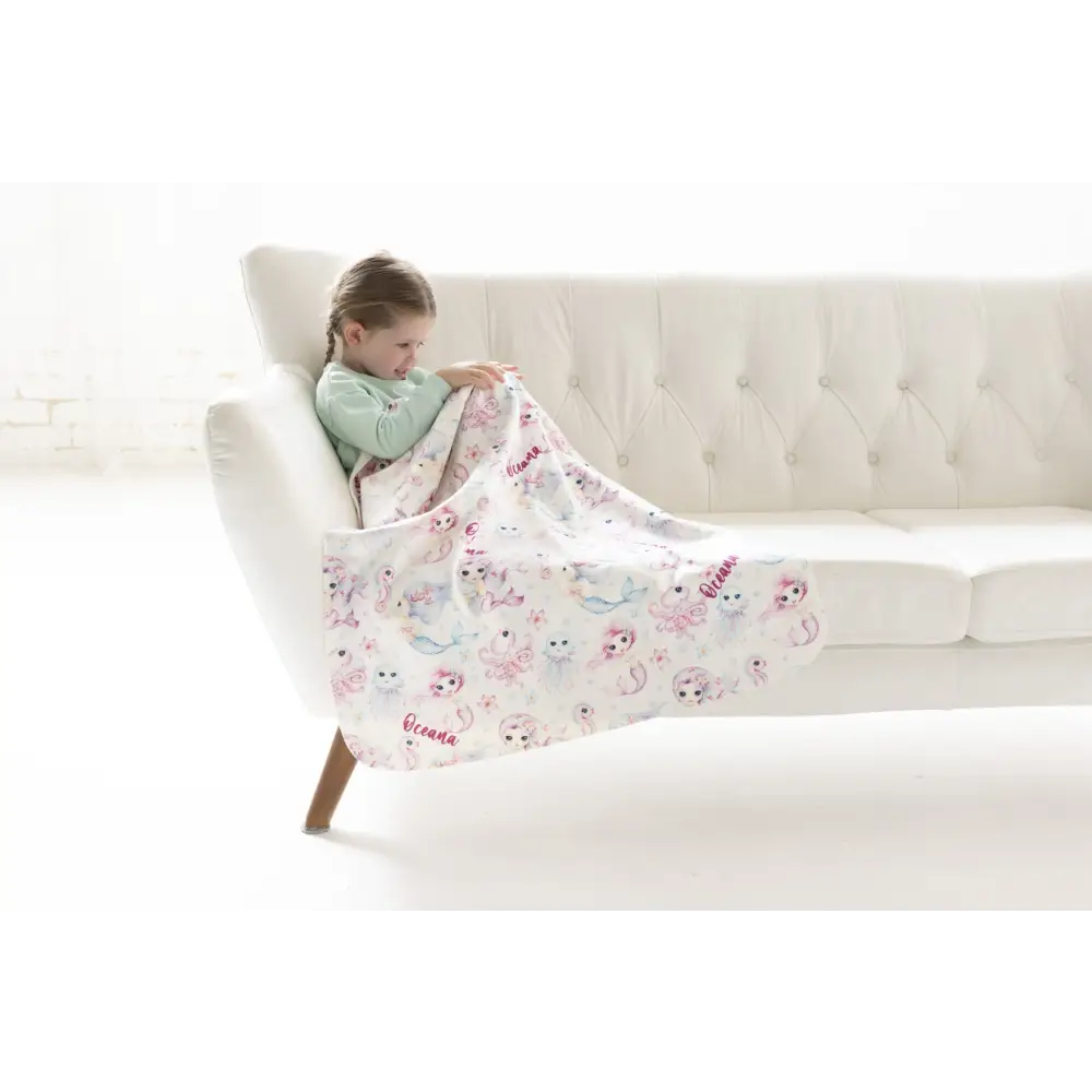 Blanket - Pink Mermaid - Timber Tinkers
