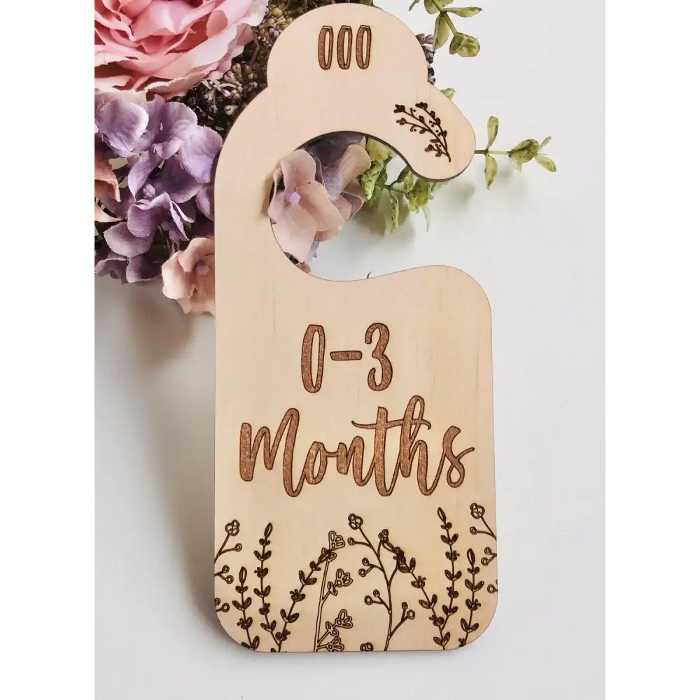 Botanical Nursery Wardrobe Dividers - Timber Tinkers