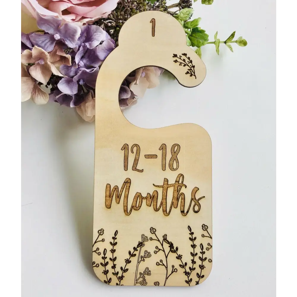 Botanical Nursery Wardrobe Dividers - Timber Tinkers