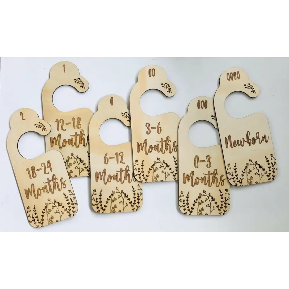 Botanical Nursery Wardrobe Dividers - Timber Tinkers