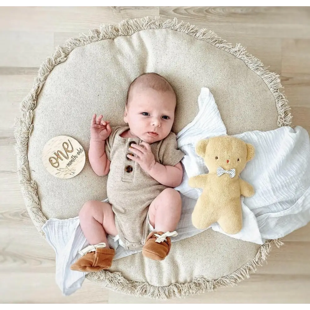 Botanical Wooden Milestones - Timber Tinkers