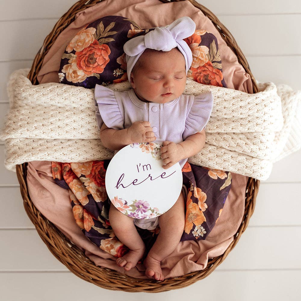 Isla & Lilac Reversible Milestone Cards
