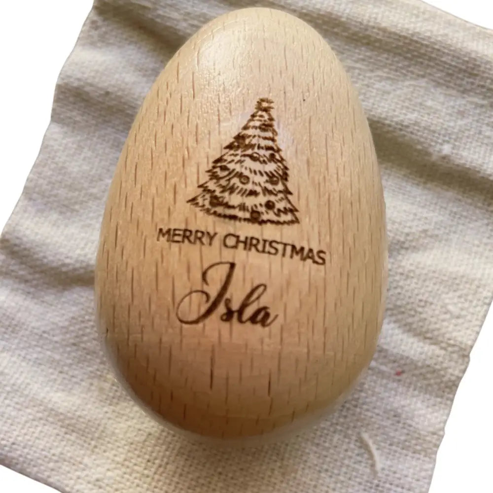 Christmas Egg Shakers - Timber Tinkers