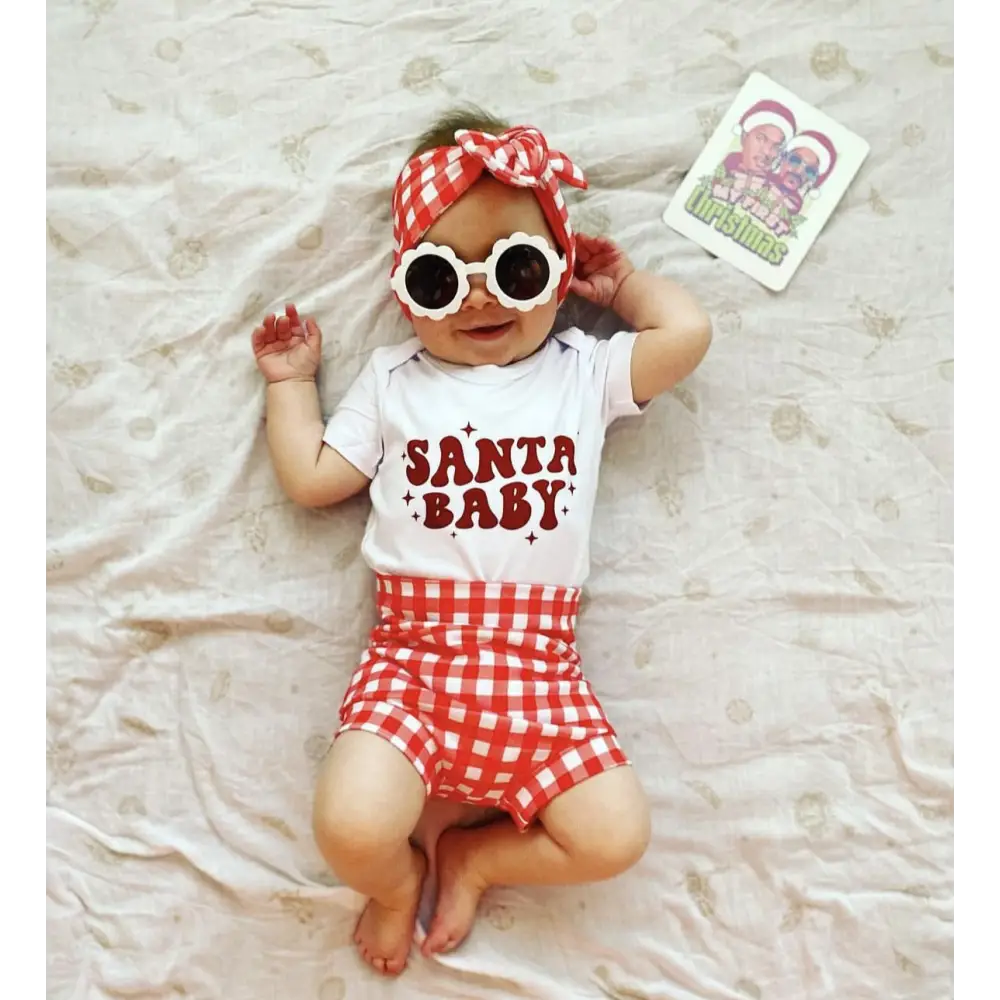 Christmas Onesie - Santa Baby Retro - Timber Tinkers