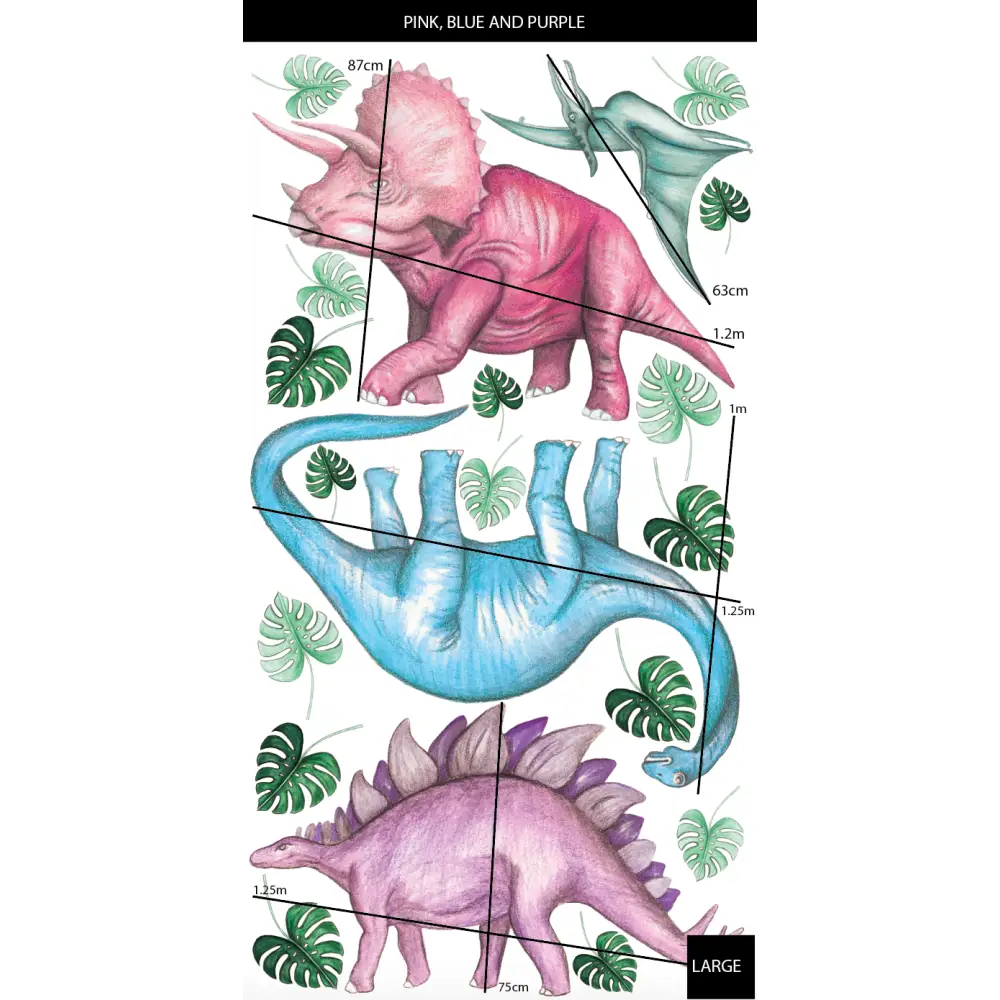 Dinosaurs Wall Decals - Timber Tinkers