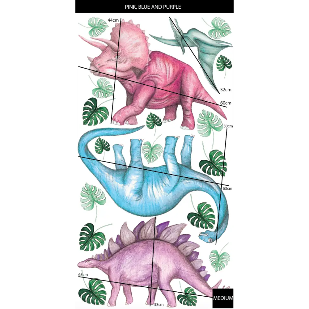 Dinosaurs Wall Decals - Timber Tinkers