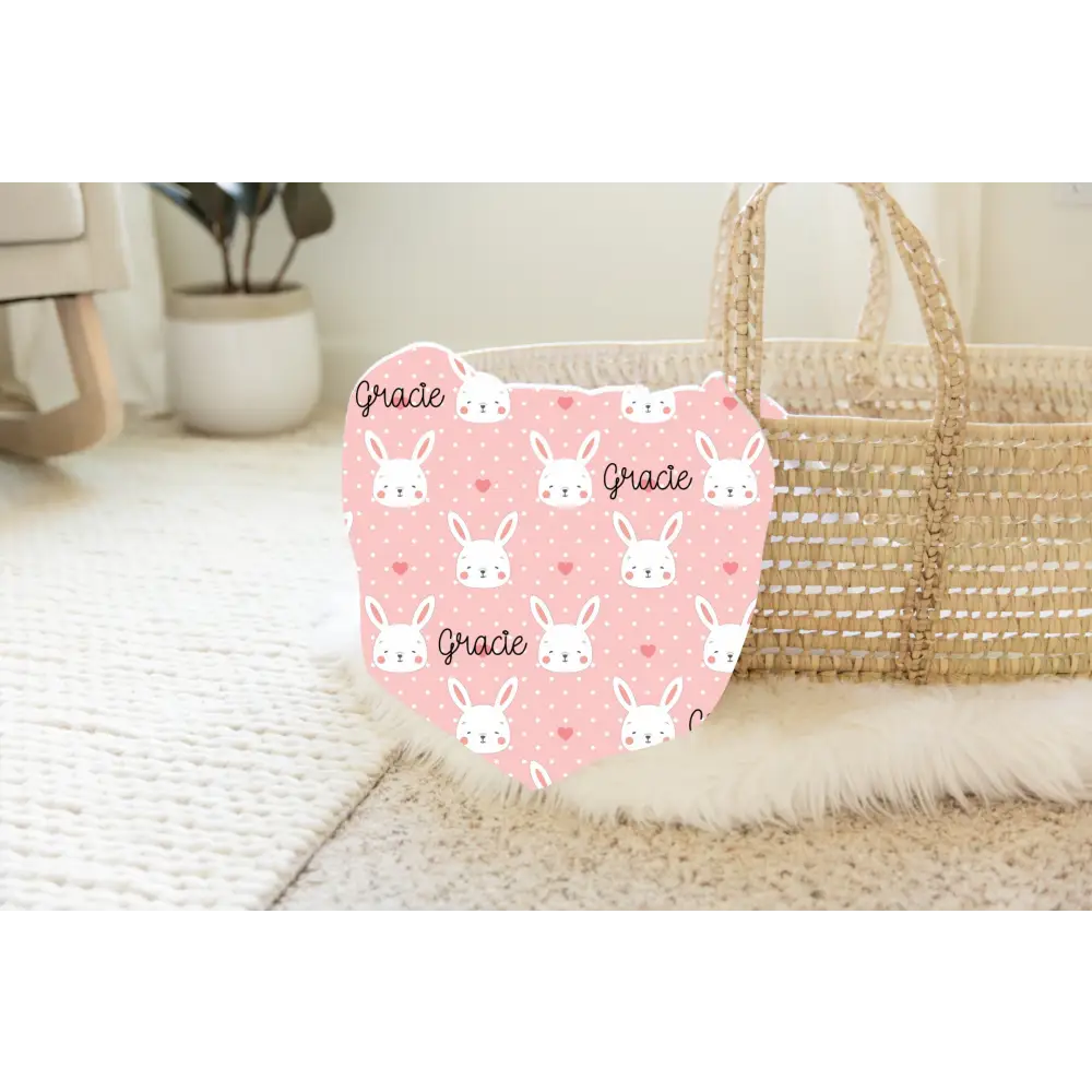 Easter Blanket - Bunny Heart - Timber Tinkers
