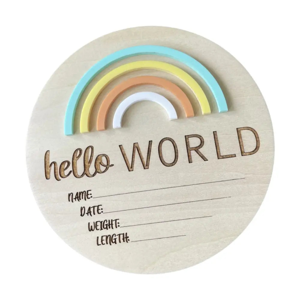Hello World Rainbow Beach - Timber Tinkers