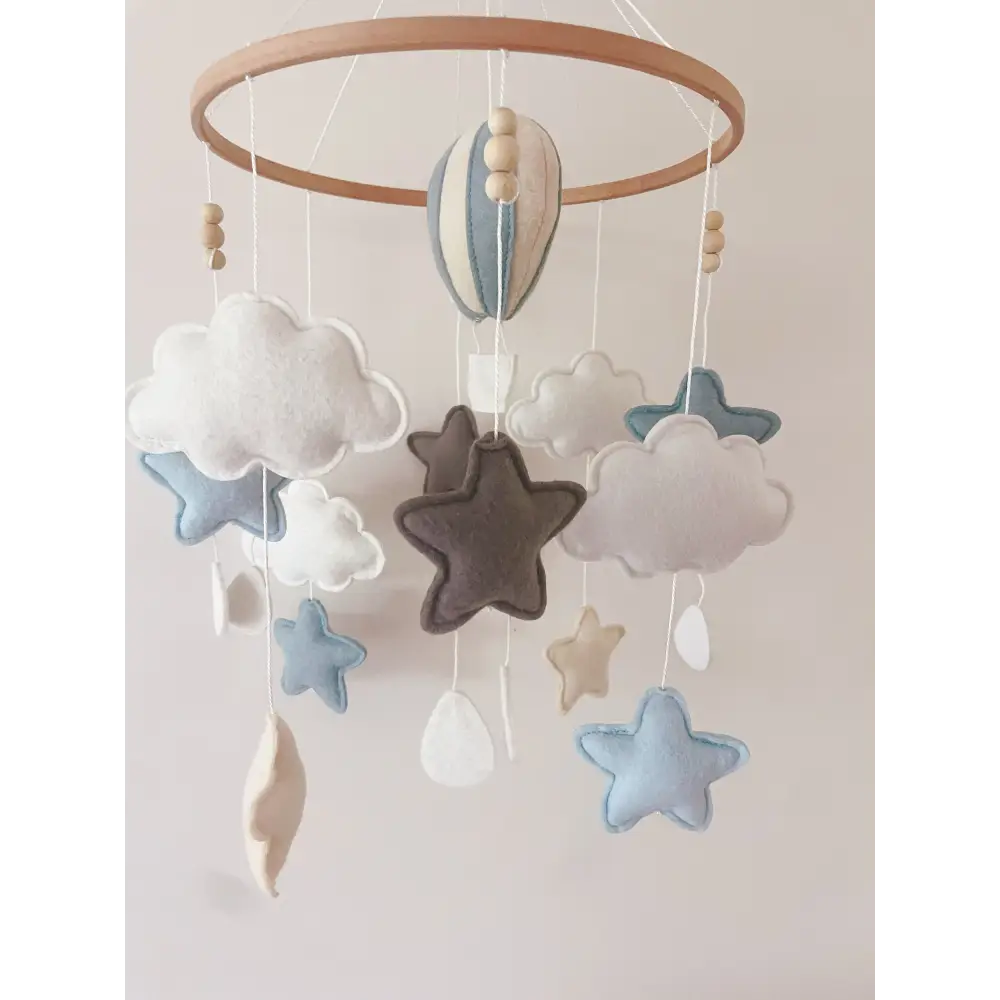 Hot Air Balloon Nursery Mobile - Timber Tinkers