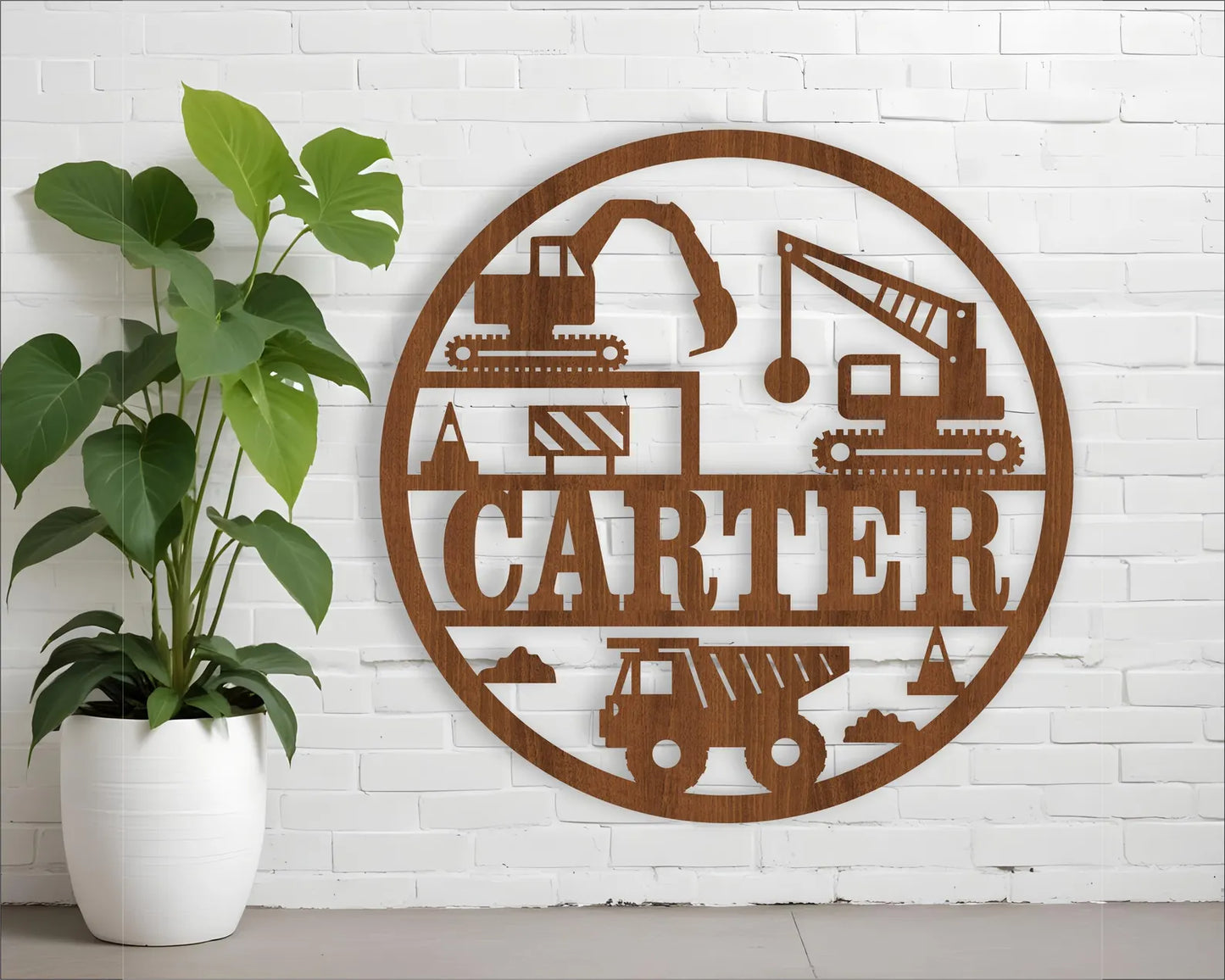 Construction Name Sign