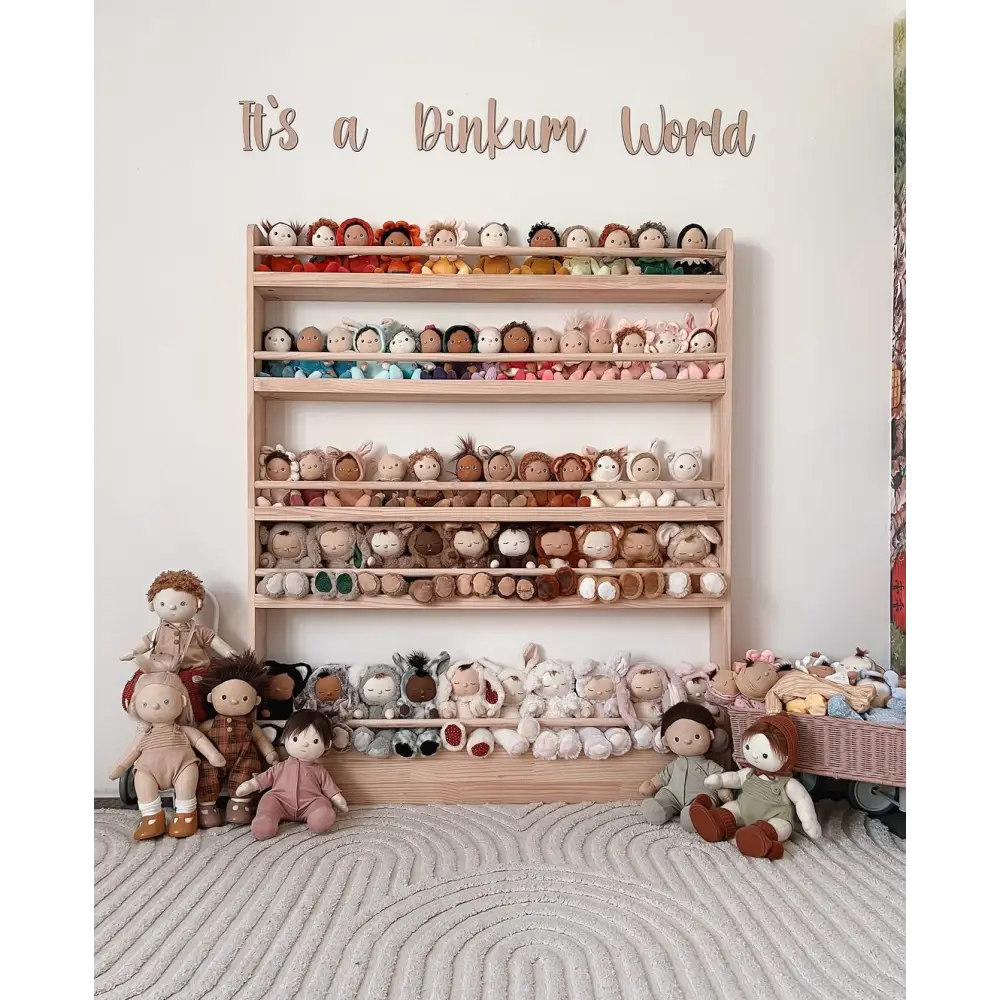 JOYKIDS Front Facing Bookshelf with 5 Tier - SolidWood - Timber Tinkers