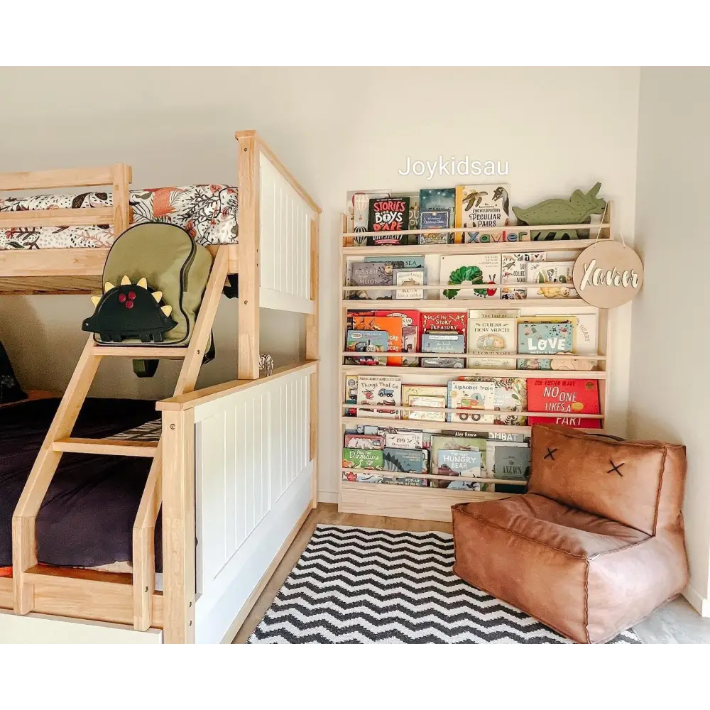 JOYKIDS Front Facing Bookshelf with 5 Tier - SolidWood - Timber Tinkers