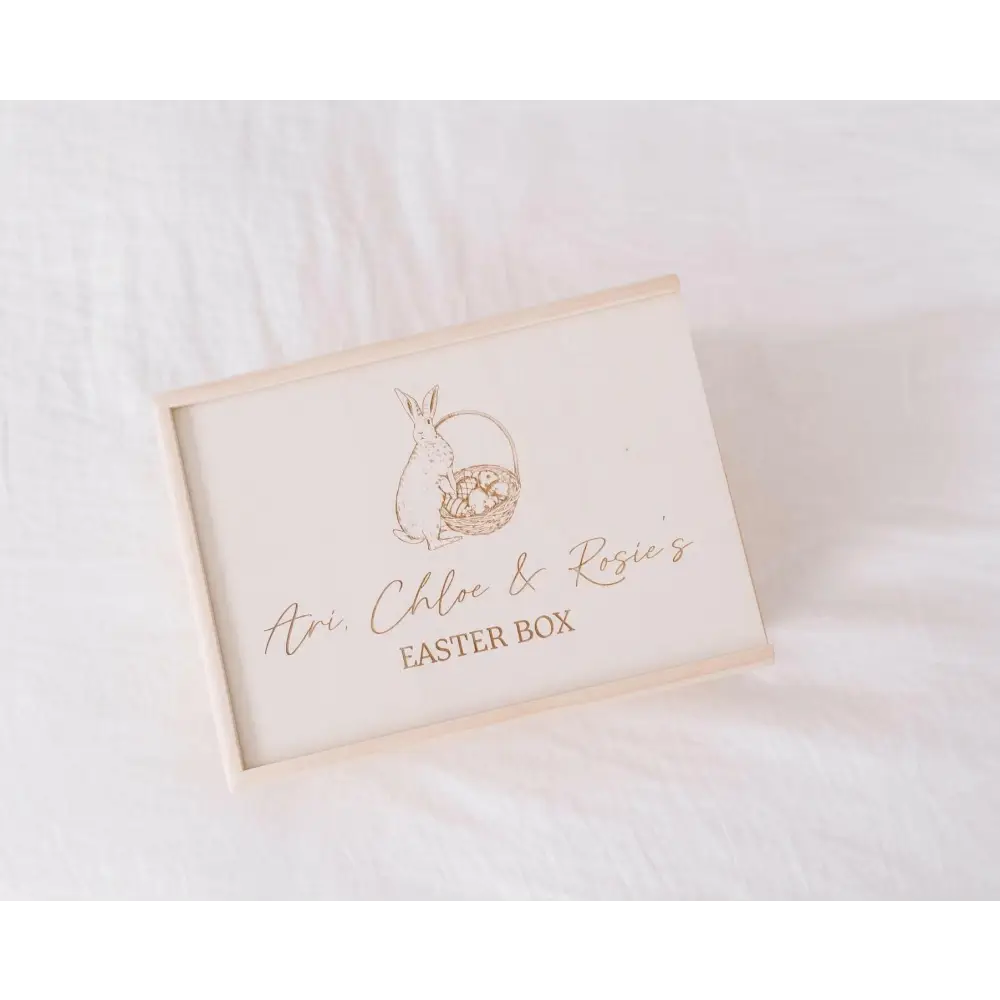 Keepsake Box - Easter Bunny - Timber Tinkers
