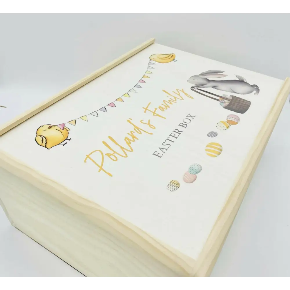 Keepsake Box - Easter Bunny Colour - Timber Tinkers