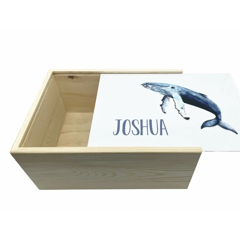Keepsake Box - Whale - Timber Tinkers