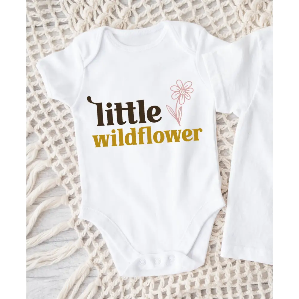 little wildflower onesie - Timber Tinkers