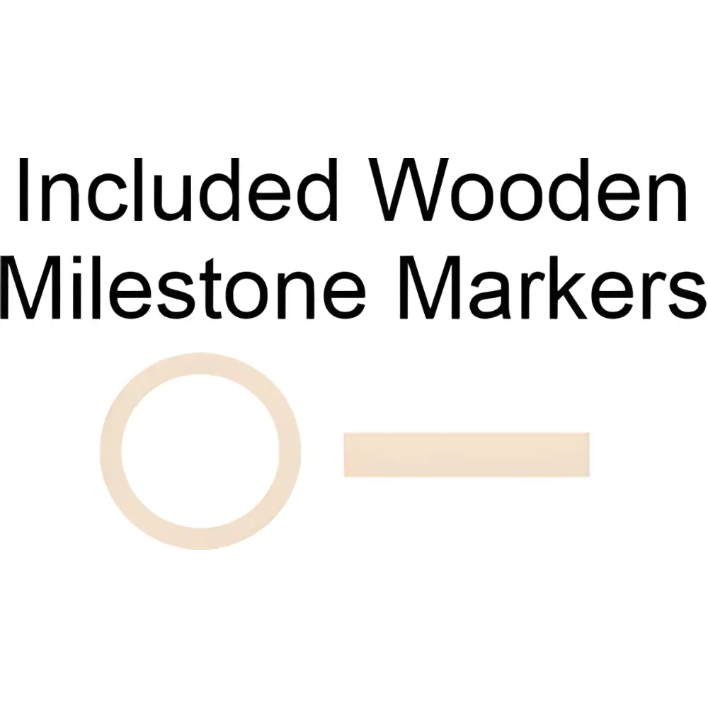 Milestone Blanket - Rainbow - Timber Tinkers