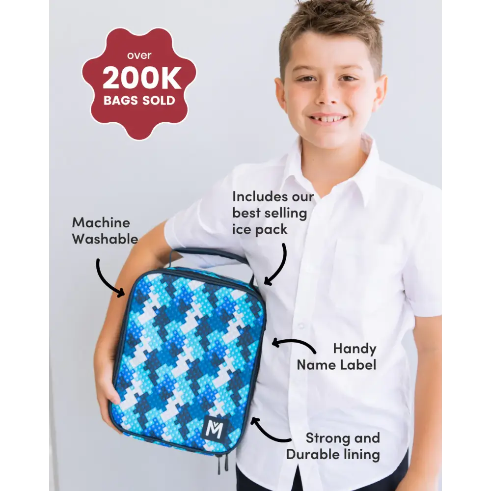 MontiiCo LARGE INSULATED LUNCH BAG - Construction - Timber Tinkers
