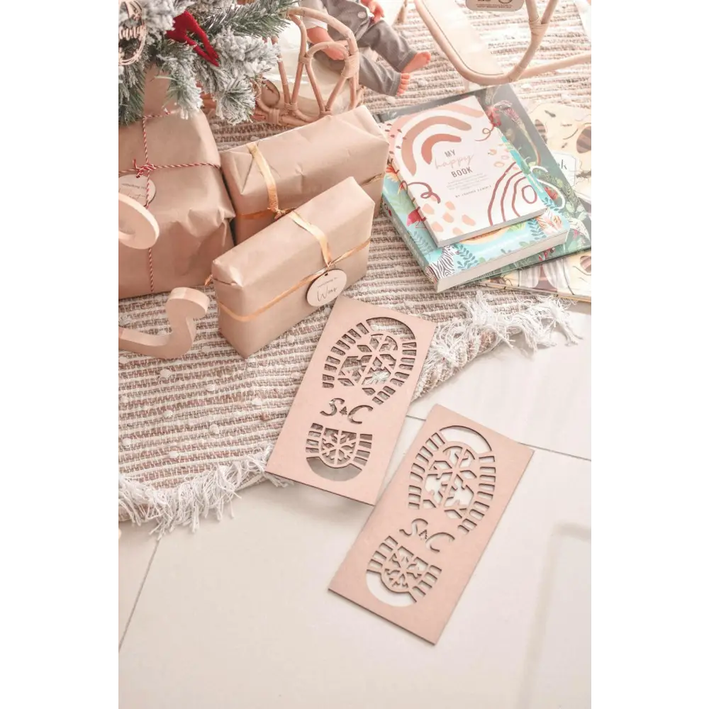 My First Christmas Plaque 2025 - Timber Tinkers