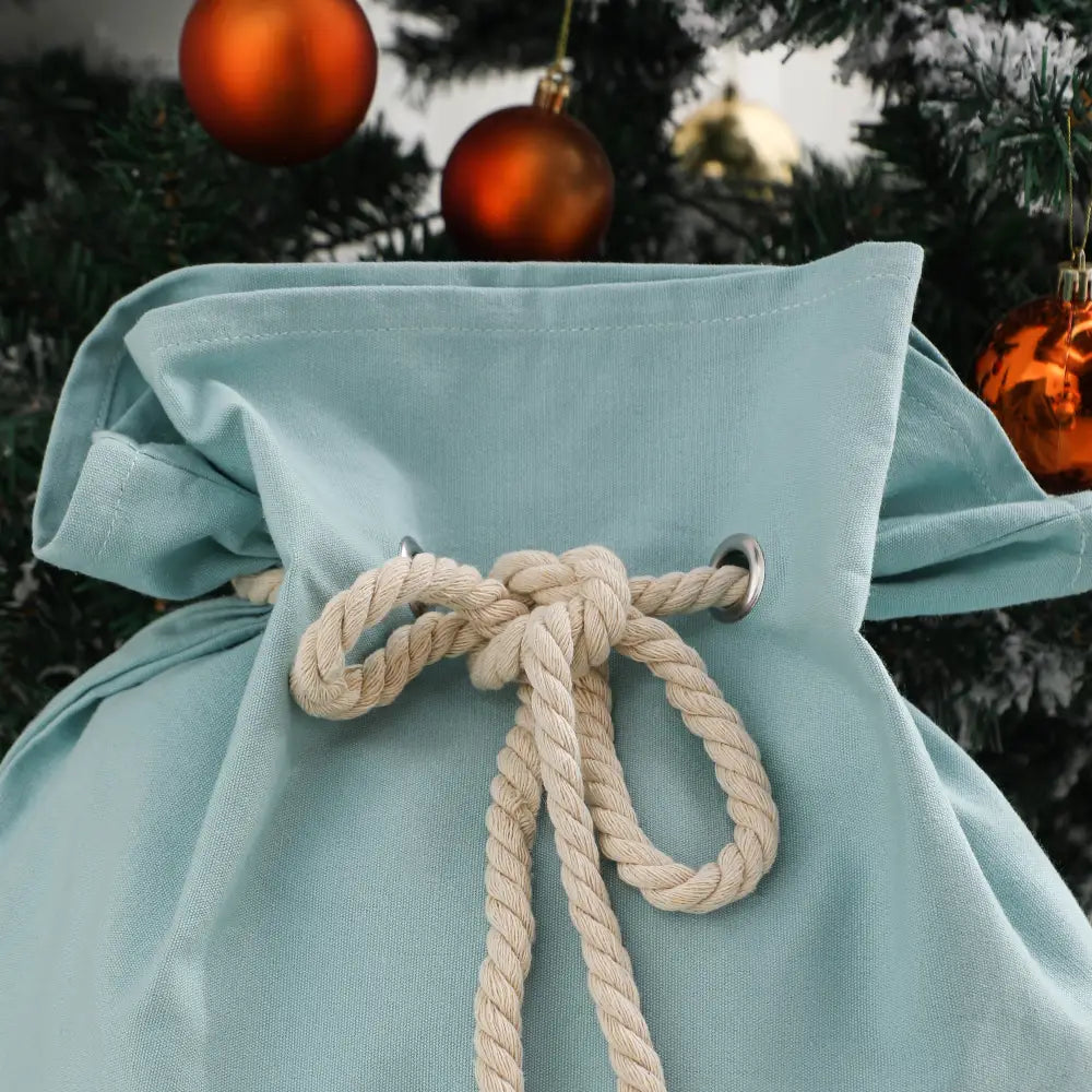 Non Personalised Canvas Santa Sacks - Multi Colours - Timber Tinkers