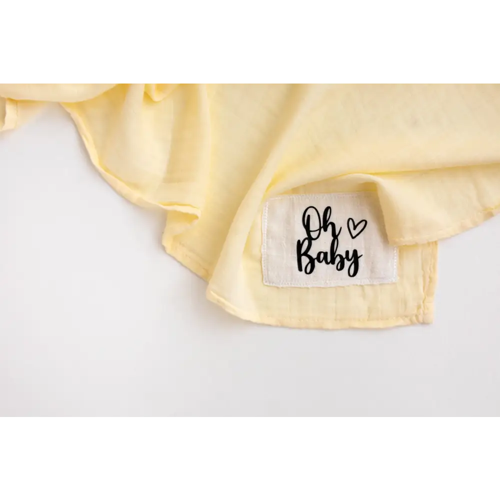 Oh Baby Cream Muslin Swaddle - Timber Tinkers