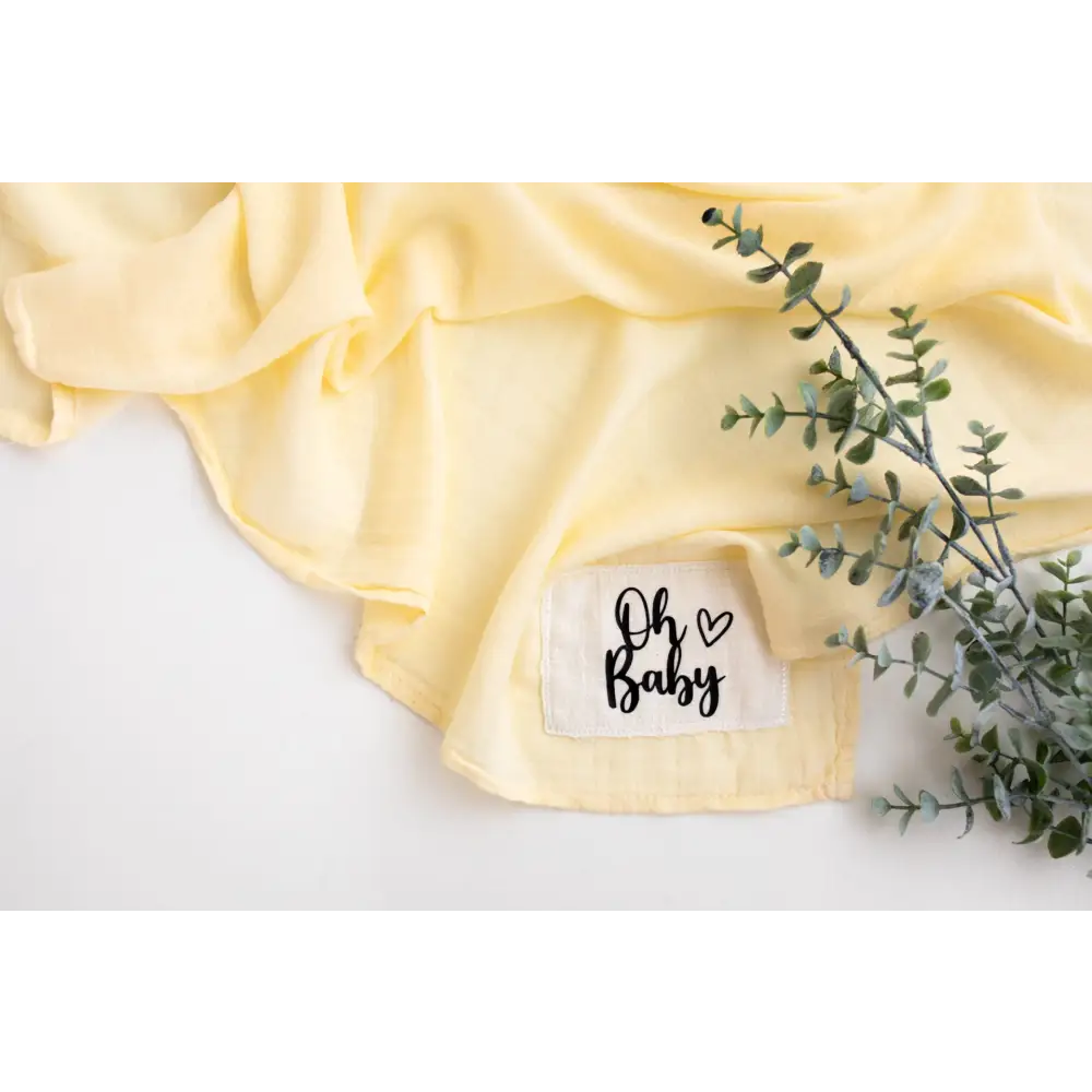Oh Baby Cream Muslin Swaddle - Timber Tinkers