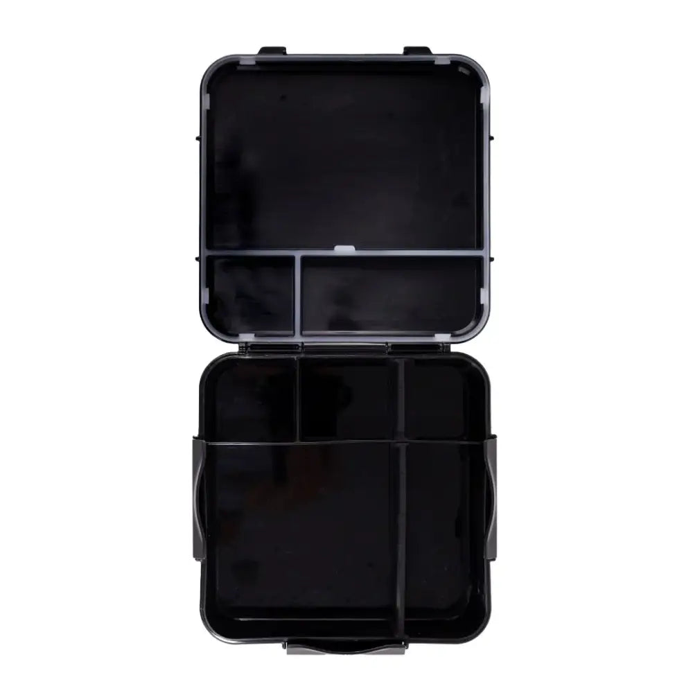 Personalised Black Lunch Box - Tractor - Timber Tinkers