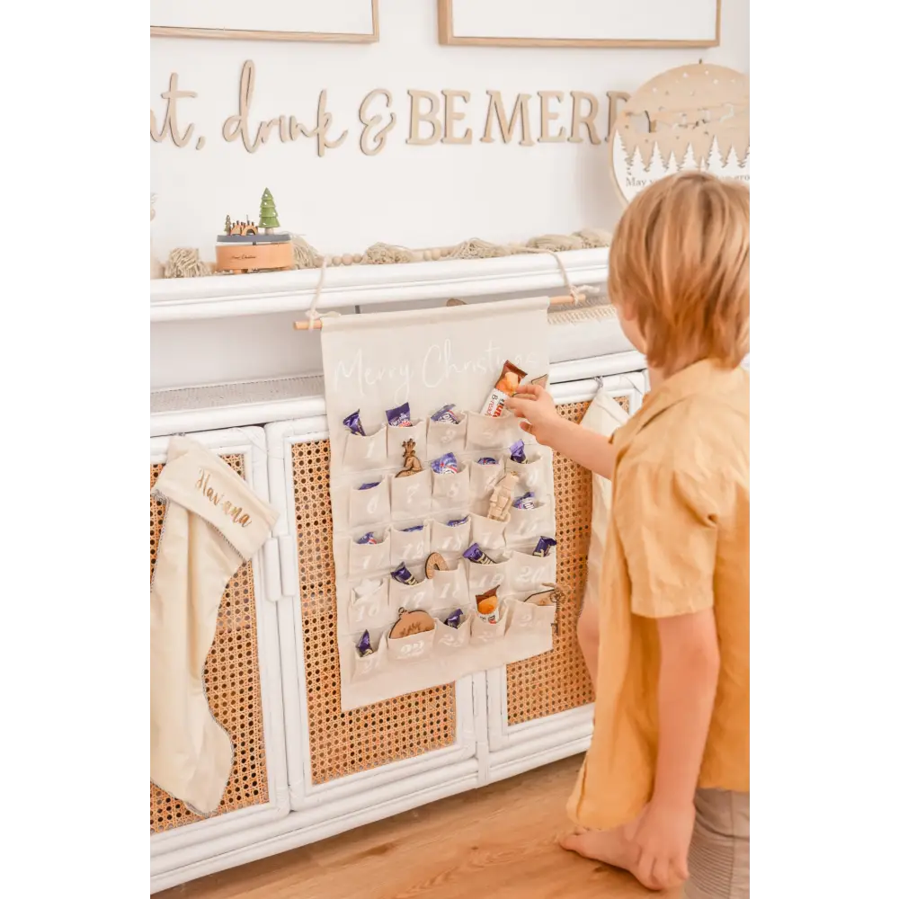 Personalised Christmas Advent Calendar - Timber Tinkers