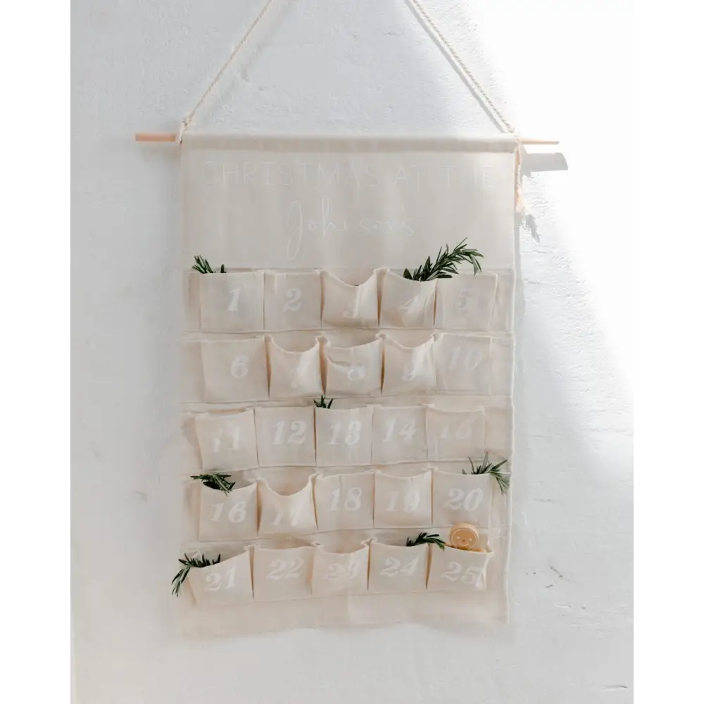 Personalised Christmas Advent Calendar - Timber Tinkers