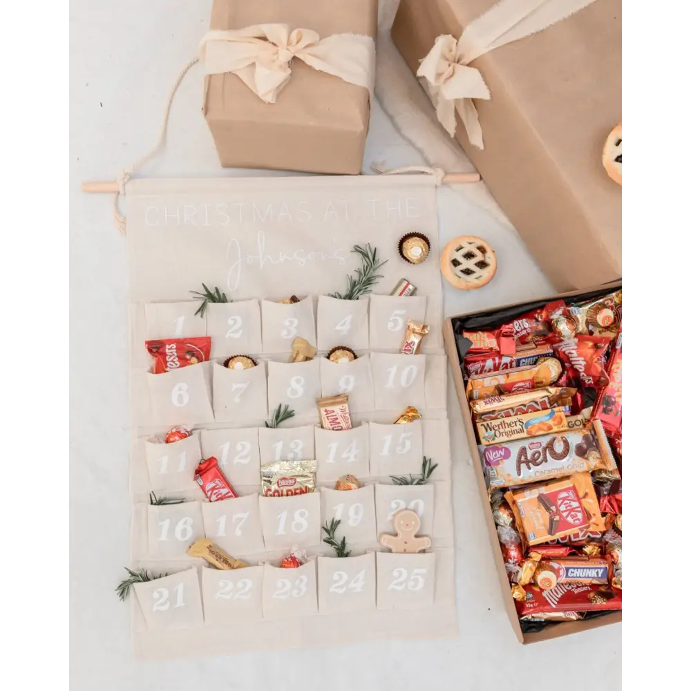 Personalised Christmas Advent Calendar - Timber Tinkers