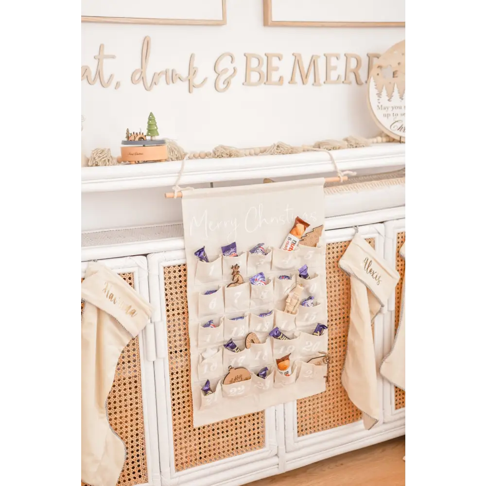 Personalised Christmas Advent Calendar - Timber Tinkers