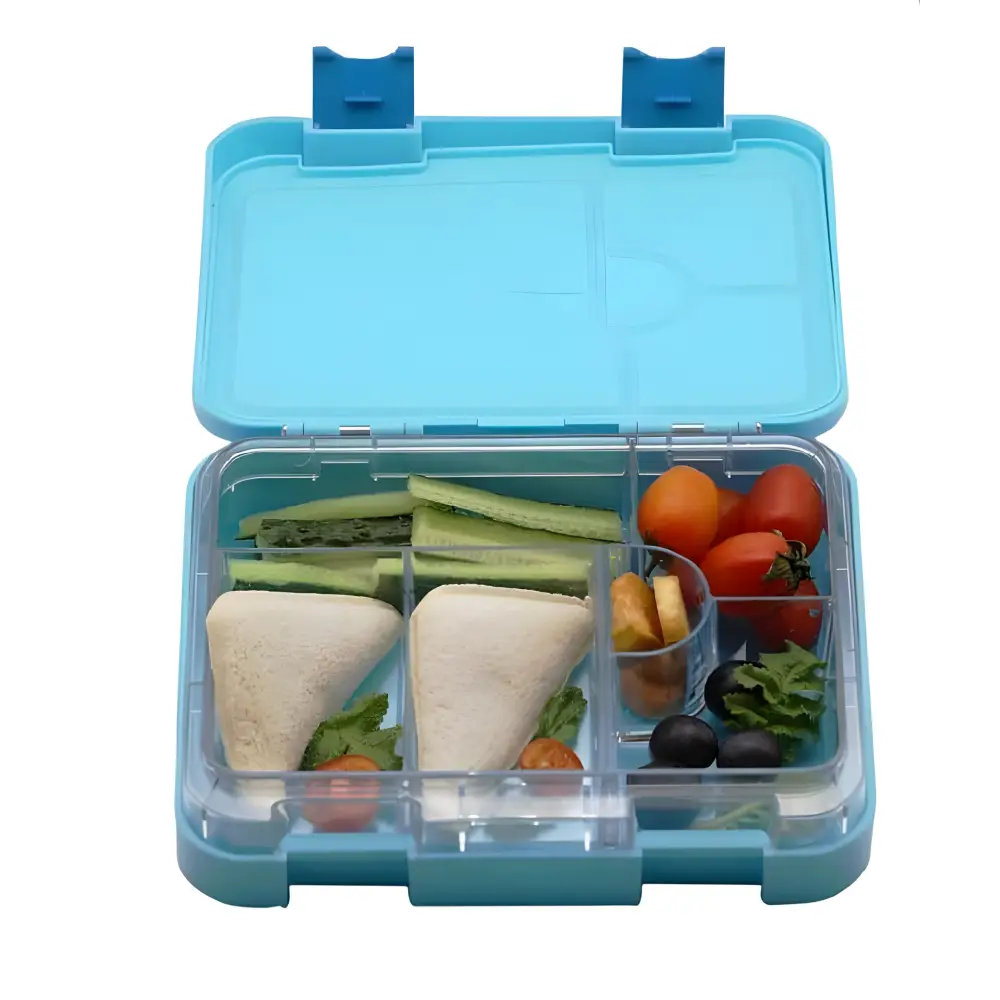 Personalised Lunch Boxes - Pink Bento Box - Unicorn Floral - Timber Tinkers