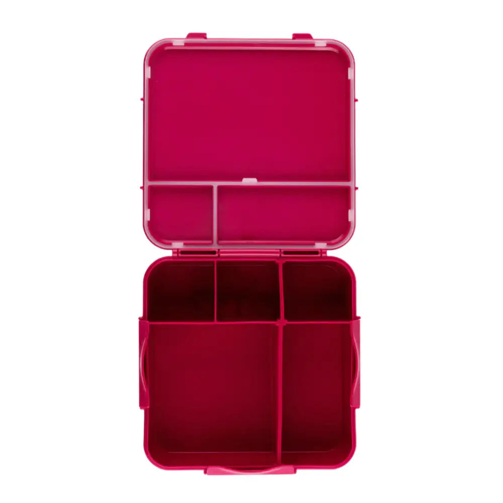 Personalised Magenta Lunch Box - Ballerina - Timber Tinkers