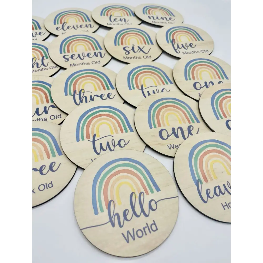 Rainbow Milestones - Timber Tinkers