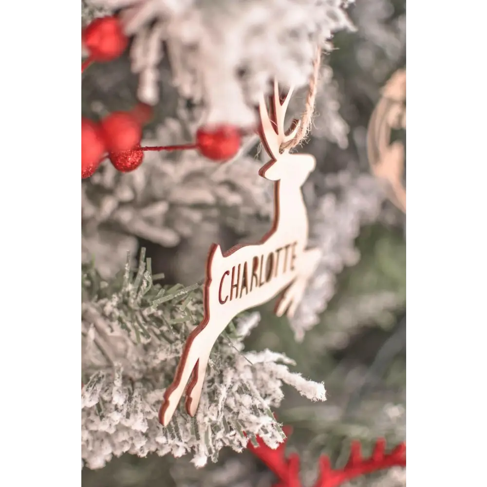 Reindeer Ornament - Timber Tinkers