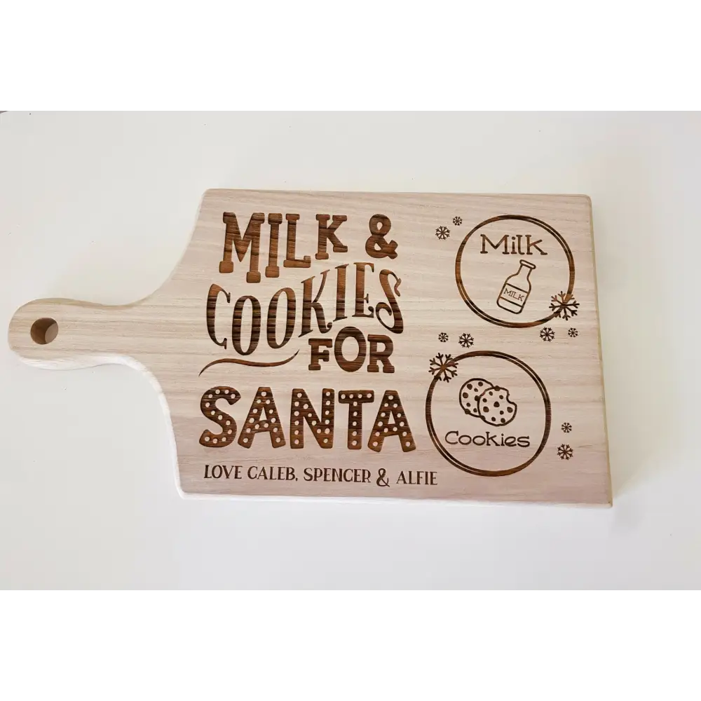 Santa Tray Serving Board - Timber Tinkers
