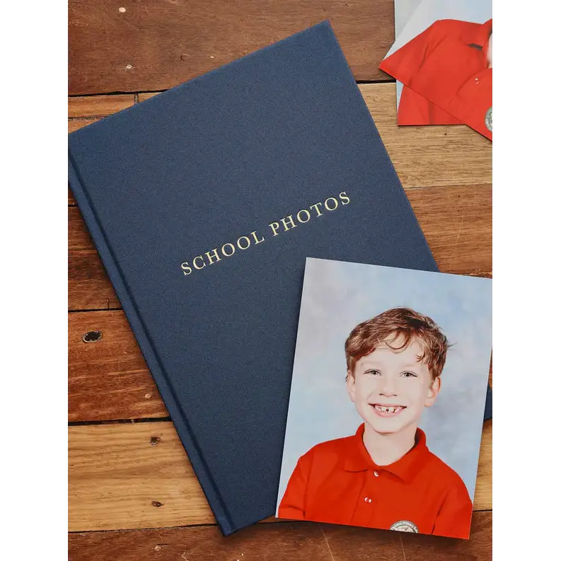 School Photos Book - Mulitple Colours - Timber Tinkers