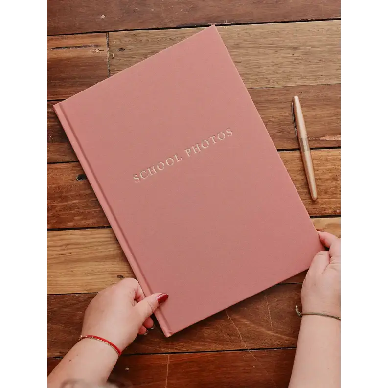 School Photos Book - Mulitple Colours - Timber Tinkers