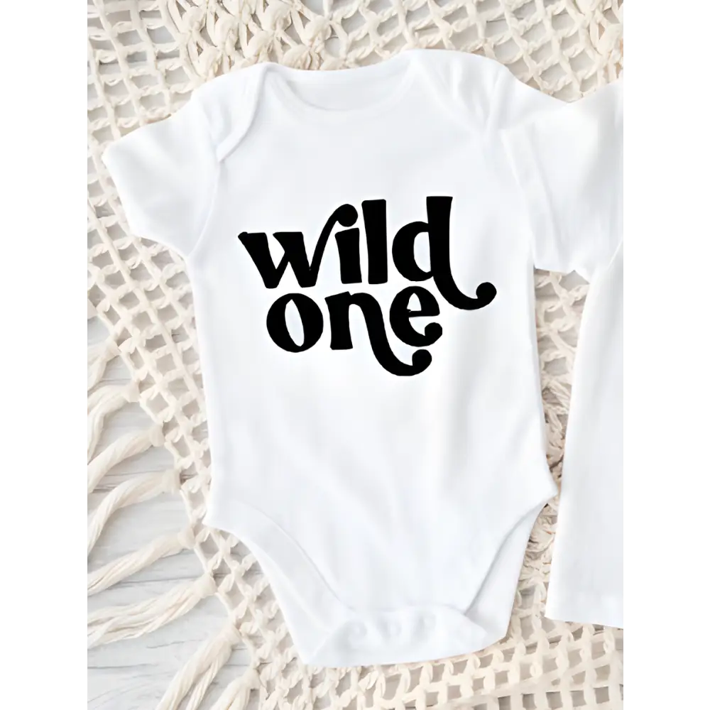 Wild one Onesie - Size 12-18 Months