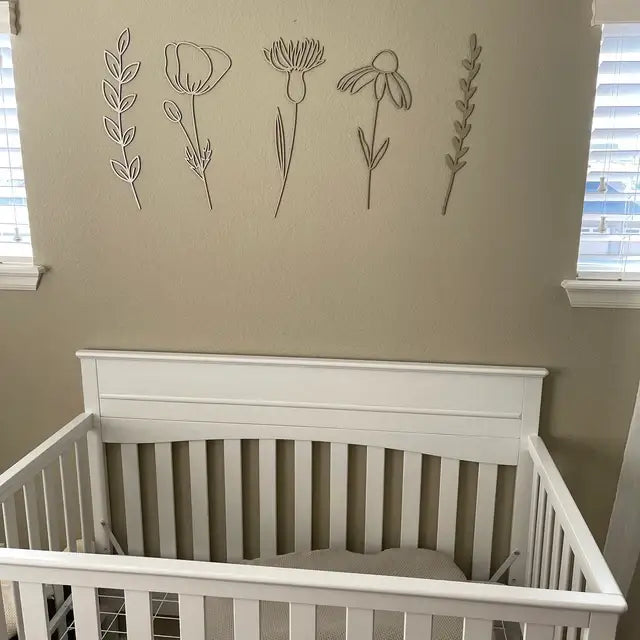 Wildflowers Wall Decals - Timber Tinkers