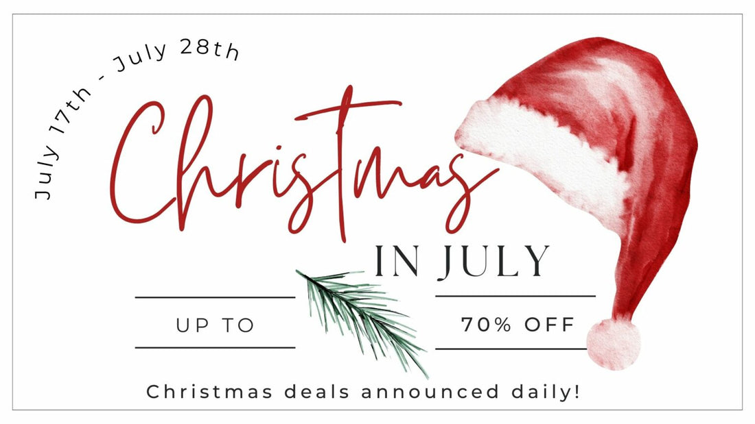 Christmas in July Sale